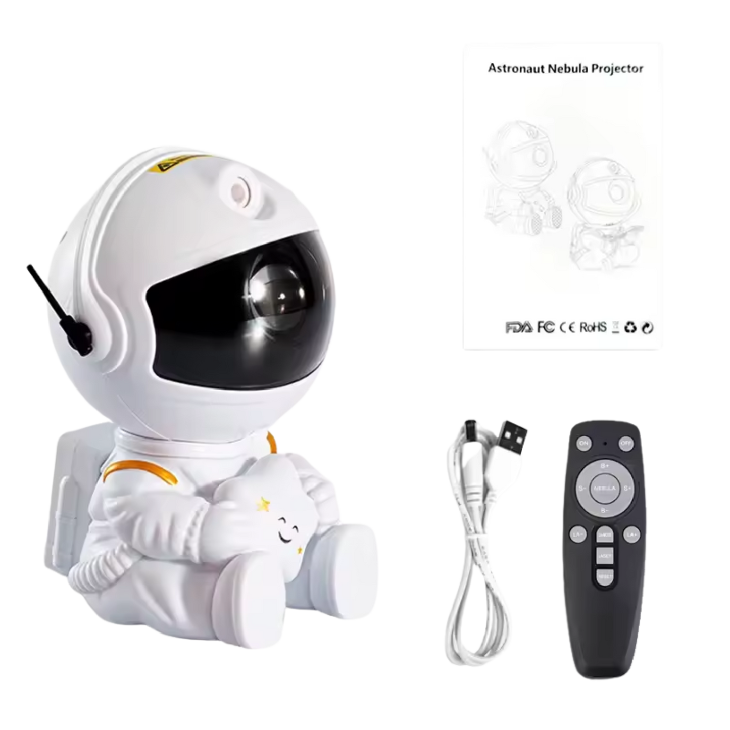 Astronauta Proyector de Galaxias